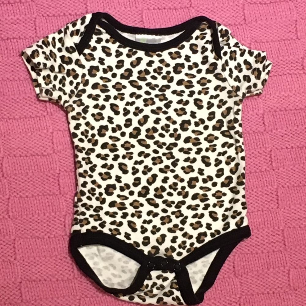 Baby Gear Leopard Print Onesie